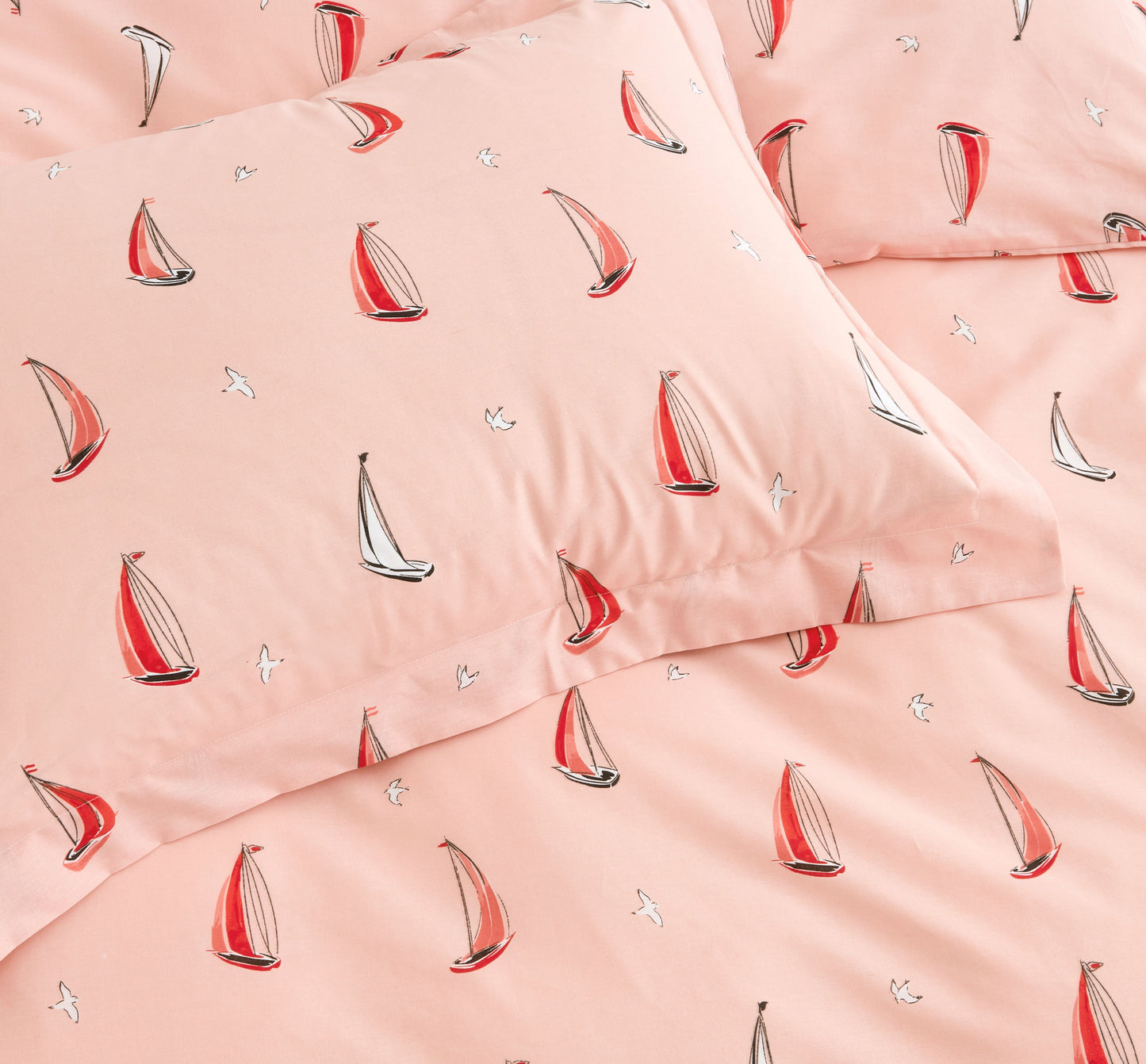 Boats pink- Iron Free