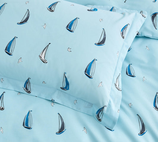 Boats Blue- Iron Free