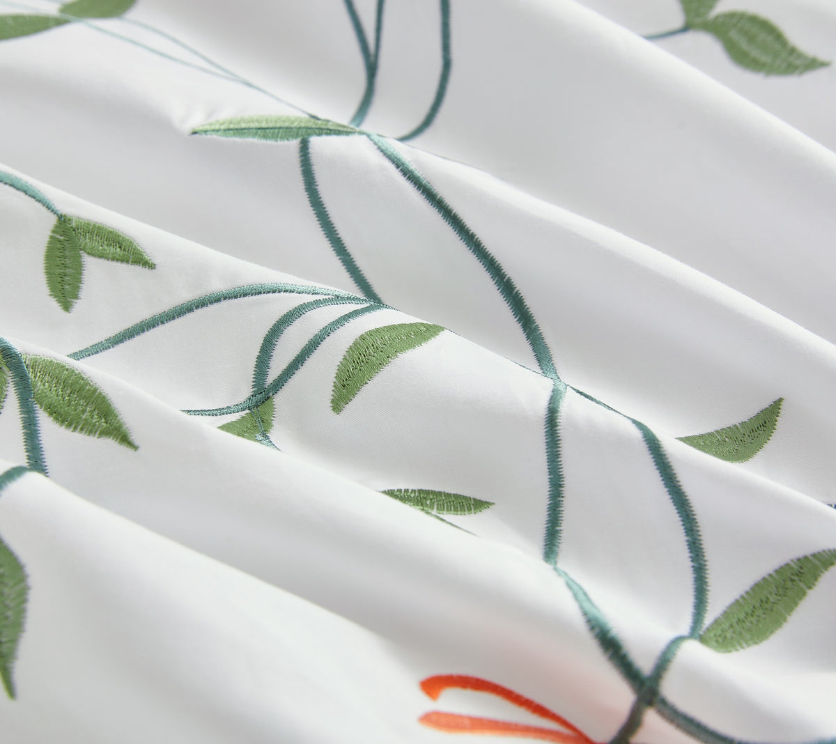 Blooming Garden- Embroidered- Iron Free
