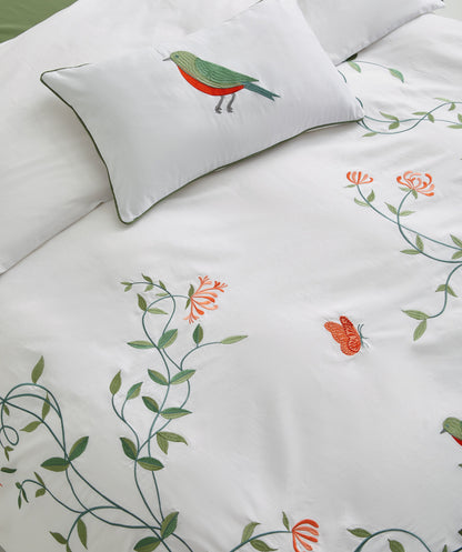 Blooming Garden- Embroidered- Iron Free