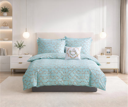 Bamboo Teal - Iron Free