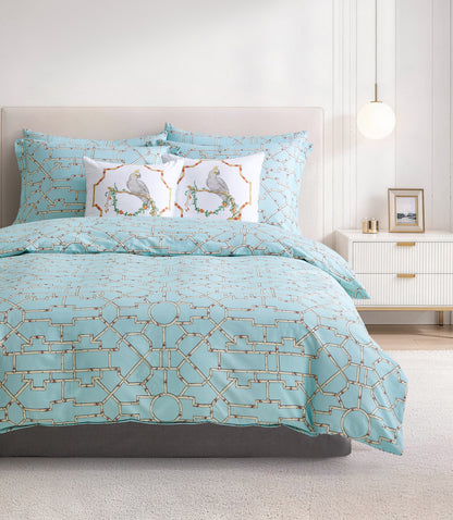 Bamboo Teal - Iron Free