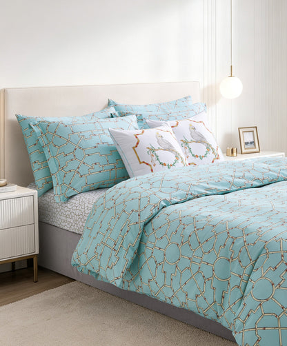 Bamboo Teal - Iron Free