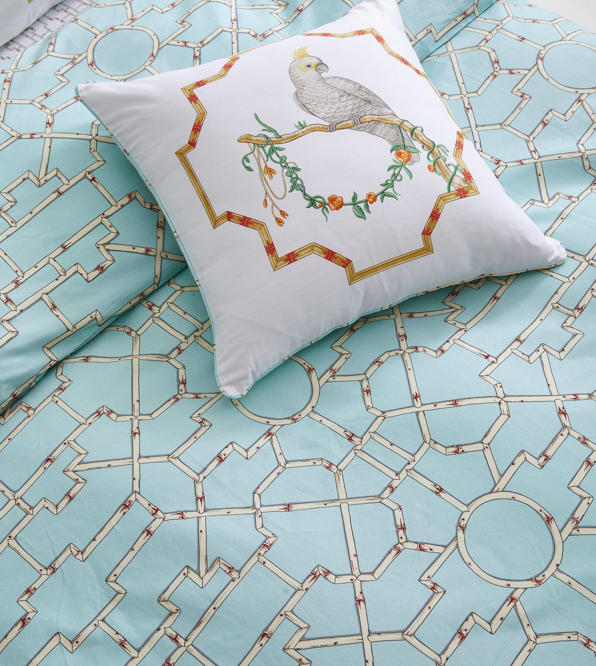 Bamboo Teal - Iron Free