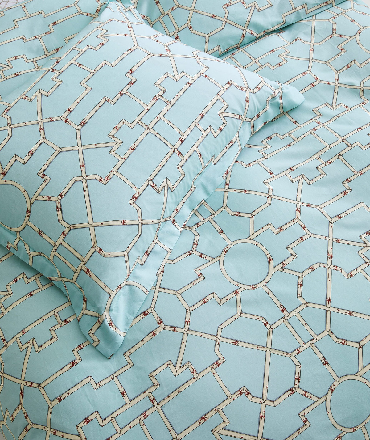 Bamboo Teal - Iron Free