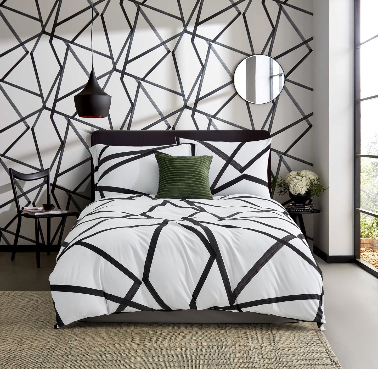 Sumic w/ Velvet throw pillows