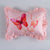 Girls Pink Butterflies Set- Iron Free